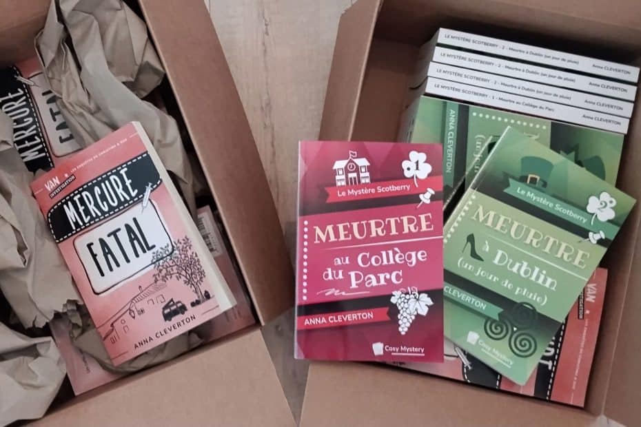 les livres d'Anna Cleverton à retrouver en salon